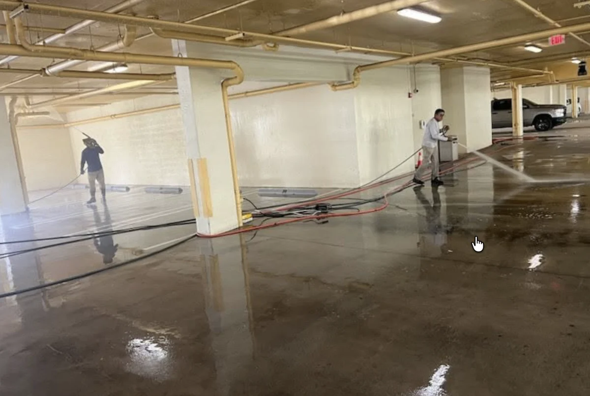 25,000 square feet of parking-facility restoration in Coral Gables.